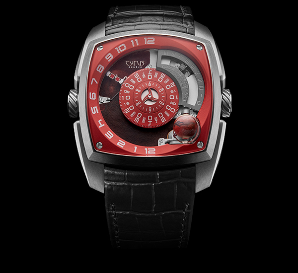 cyrus klepcys mars red watch collection
