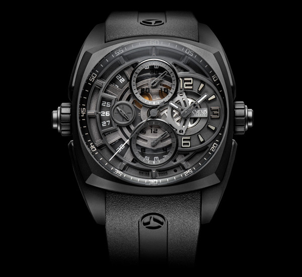 cyrus klepcys skeleton chronograph darkness watch collection